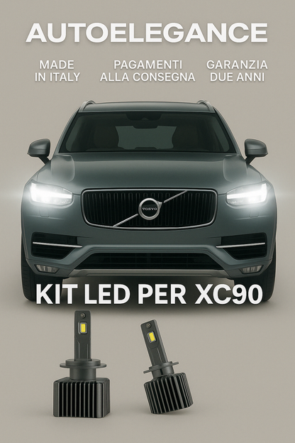 💖 KIT LED D1S 6000K Anabbaglianti per Volvo XC90 | Luce Bianca Fredda CANBUS 💖