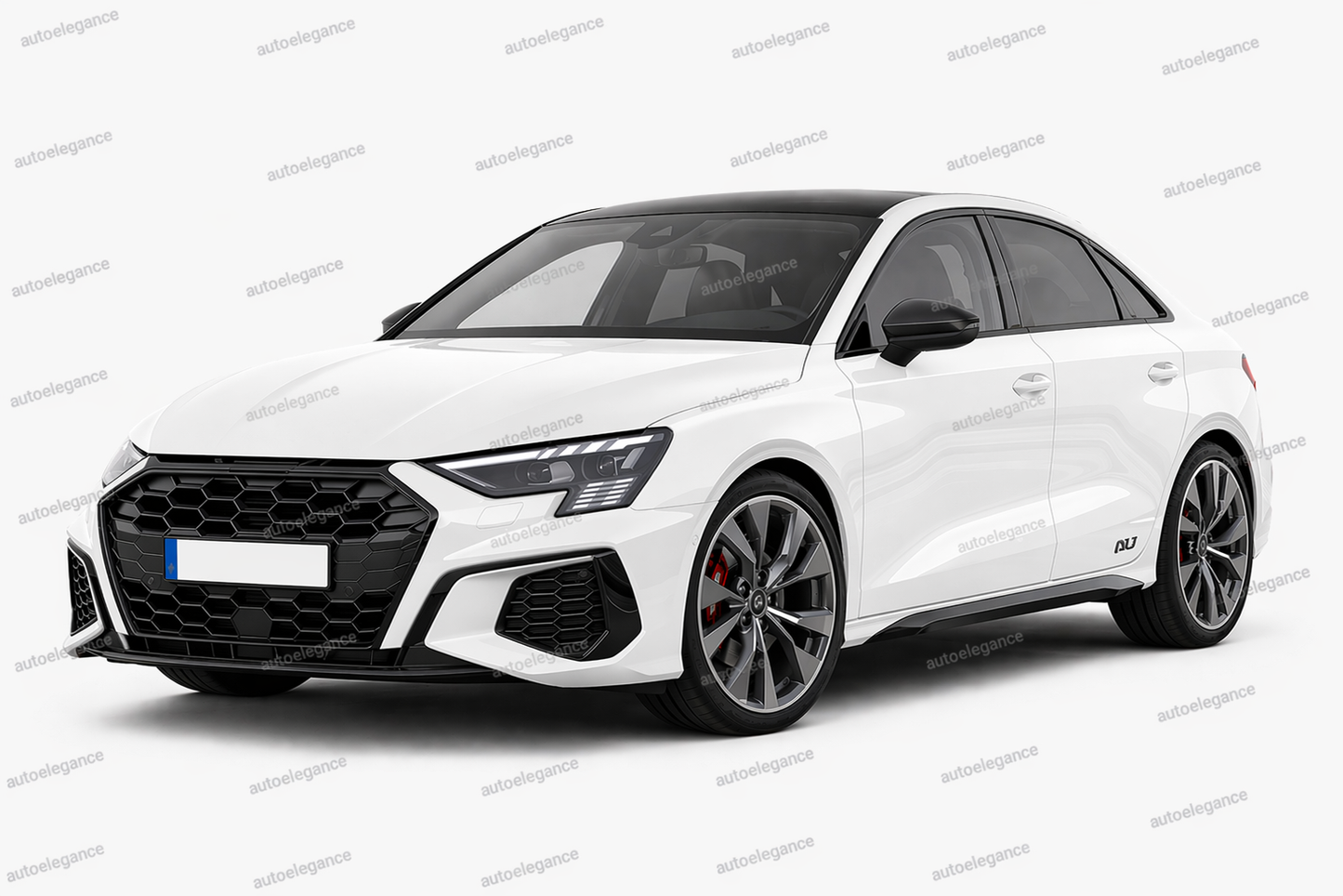 💫Griglia Fendinebbia Per Audi A3 Sline S-line 2021-2023 Nera💫