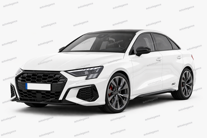 💫Griglia Fendinebbia Per Audi A3 Sline S-line 2021-2023 Nera💫