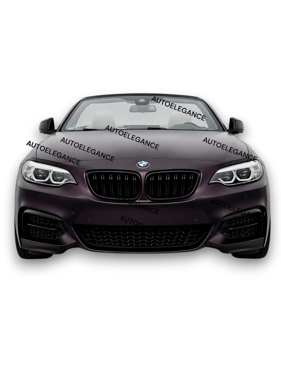 💫Set Griglia Anteriori Nero Lucido per BMW Serie F22 F23 2 2014-2018 💫