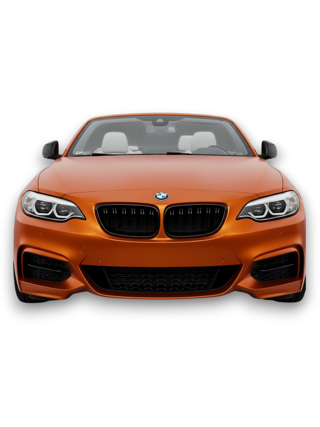 💫Set Griglia Anteriori Nero Lucido per BMW Serie F22 F23 2 2014-2018 💫