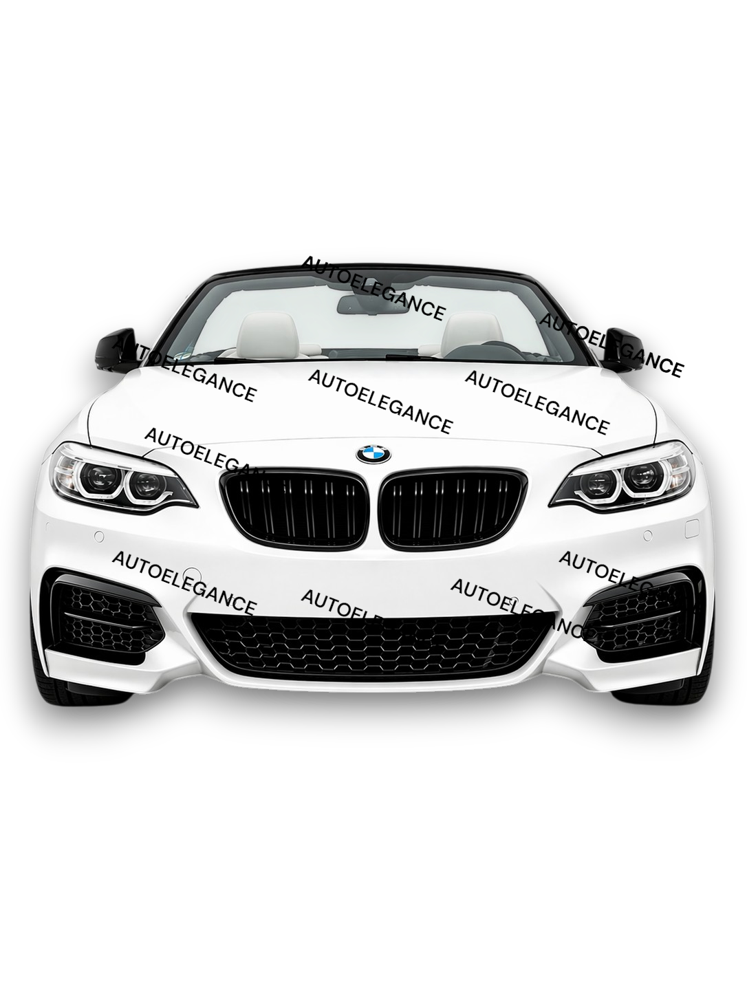 💫Set Griglia Anteriori Nero Lucido per BMW Serie F22 F23 2 2014-2018 💫