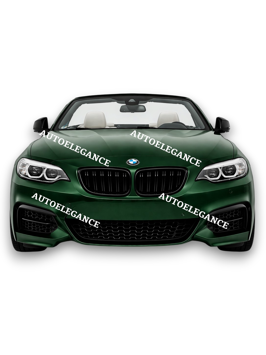 💫Set Griglia Anteriori Nero Lucido per BMW Serie F22 F23 2 2014-2018 💫