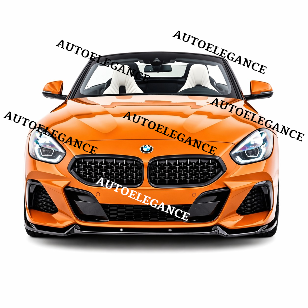 💫ART.9556 SPLITTER ANTERIORE - BMW G29 Z4 2019+ M Pack V1 NERO LUCIDO💫