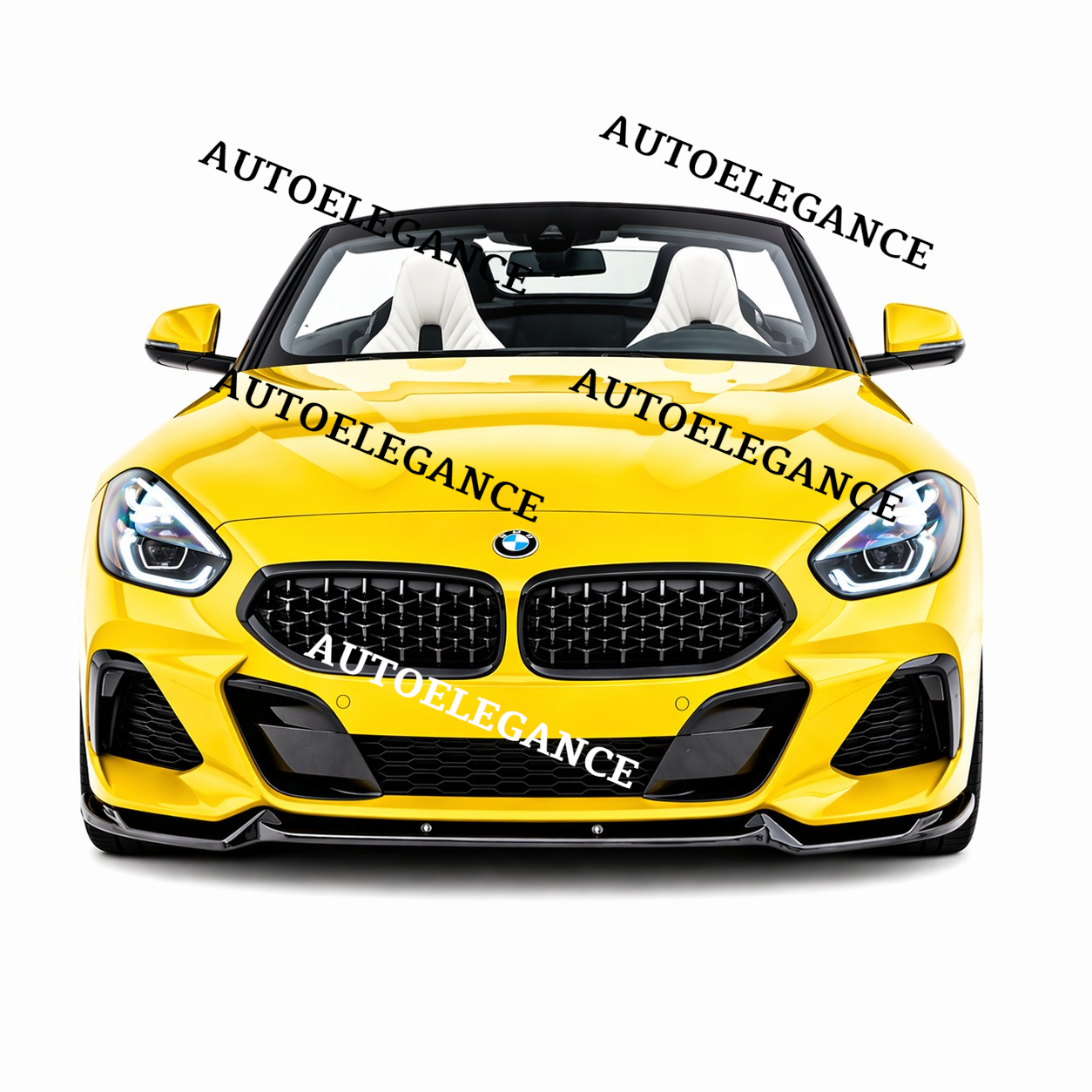 💫ART.9556 SPLITTER ANTERIORE - BMW G29 Z4 2019+ M Pack V1 NERO LUCIDO💫