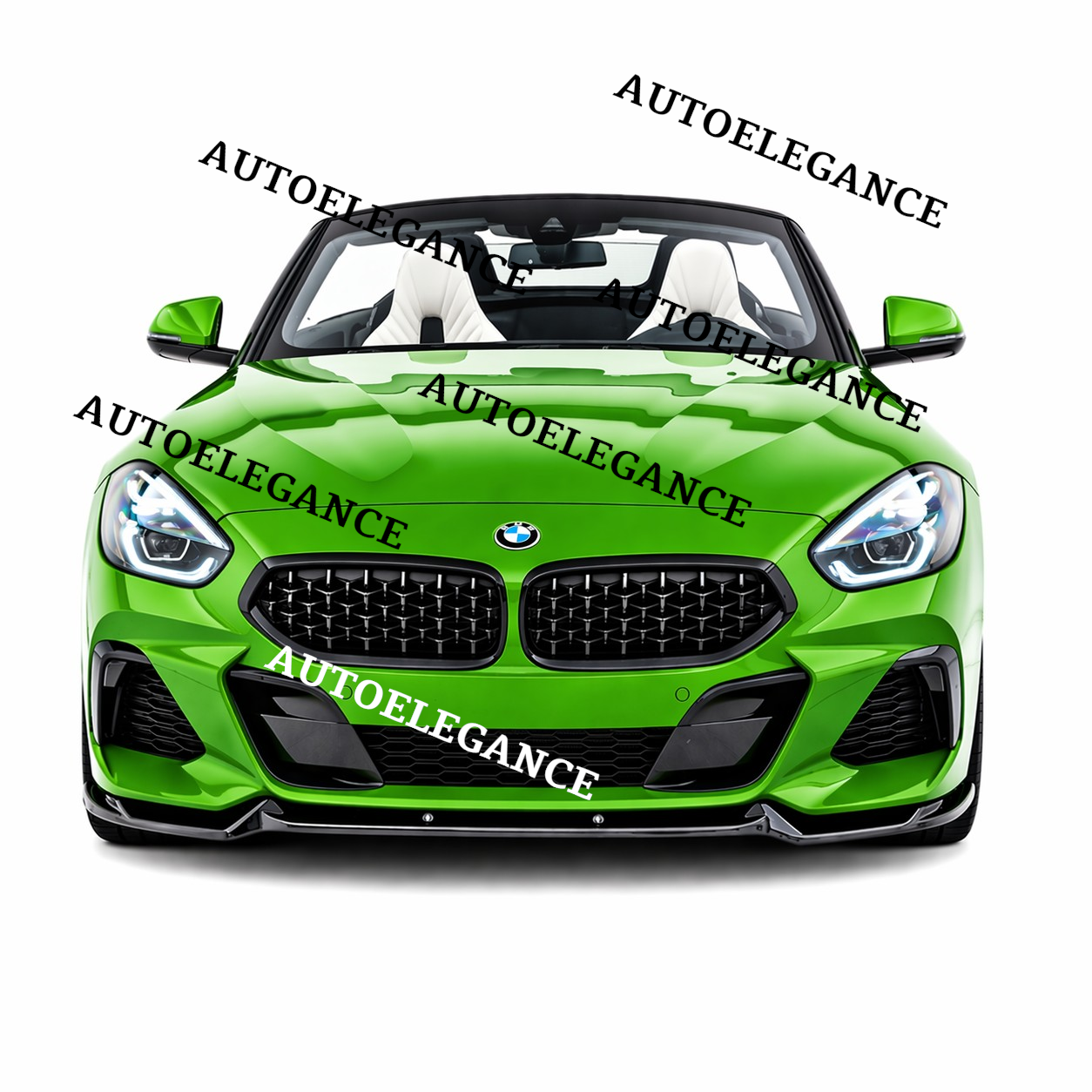 💫ART.9556 SPLITTER ANTERIORE - BMW G29 Z4 2019+ M Pack V1 NERO LUCIDO💫