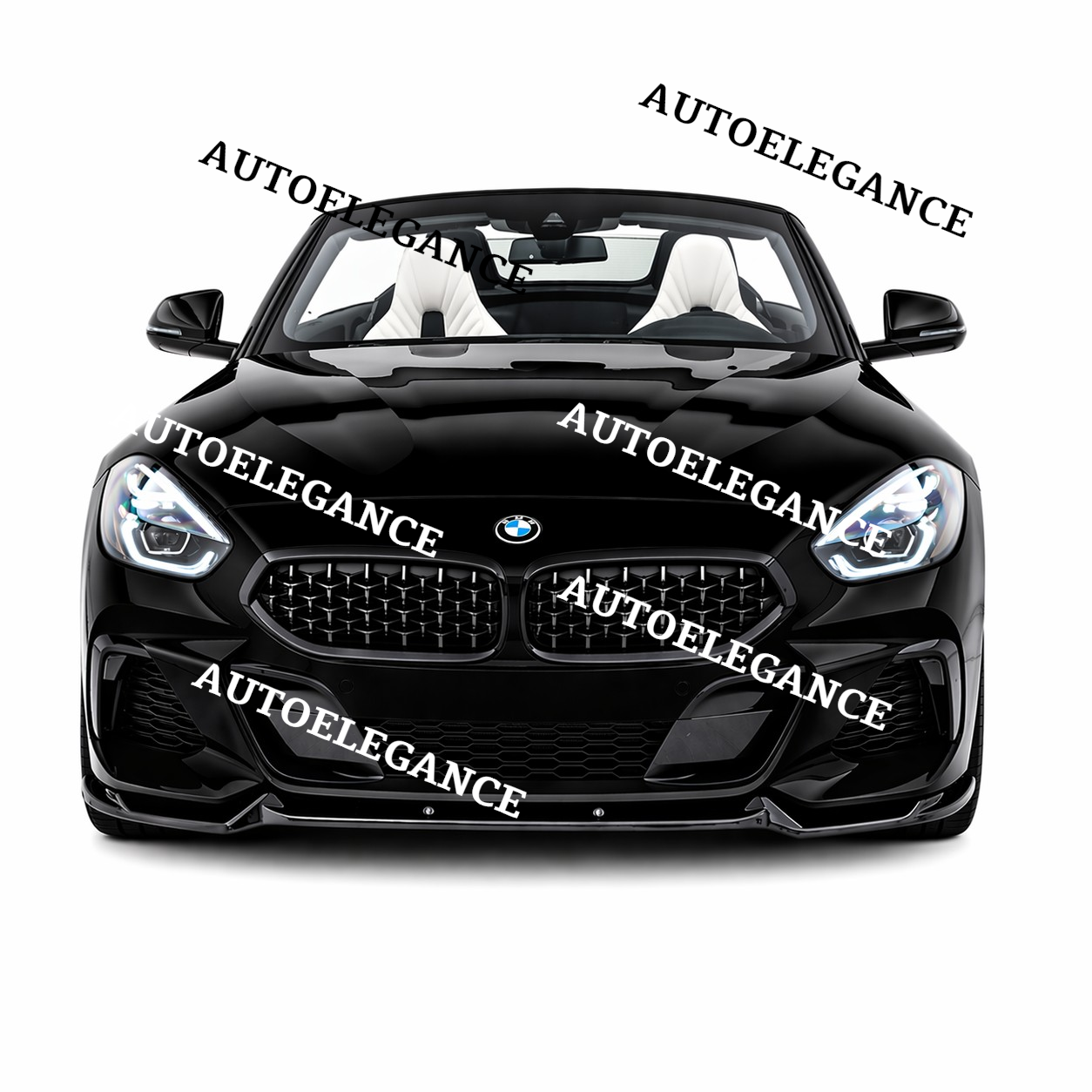 💫ART.9556 SPLITTER ANTERIORE - BMW G29 Z4 2019+ M Pack V1 NERO LUCIDO💫