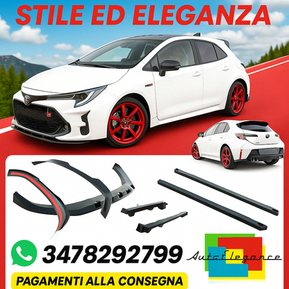 ⭐Bodykit Set di Splitters V.1 Adatto Per Toyota GR Corolla Mk12⭐