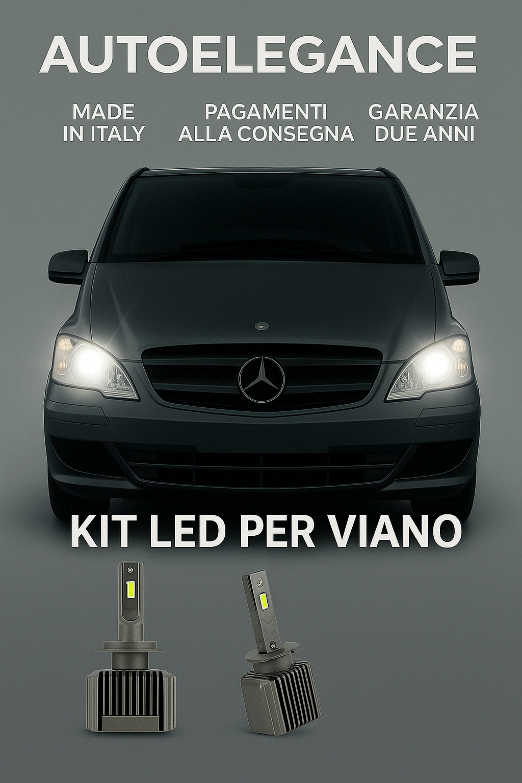 💖 KIT LED D1S 6000K Anabbaglianti per Mercedes Viano | Luce Bianca CANBUS 💖