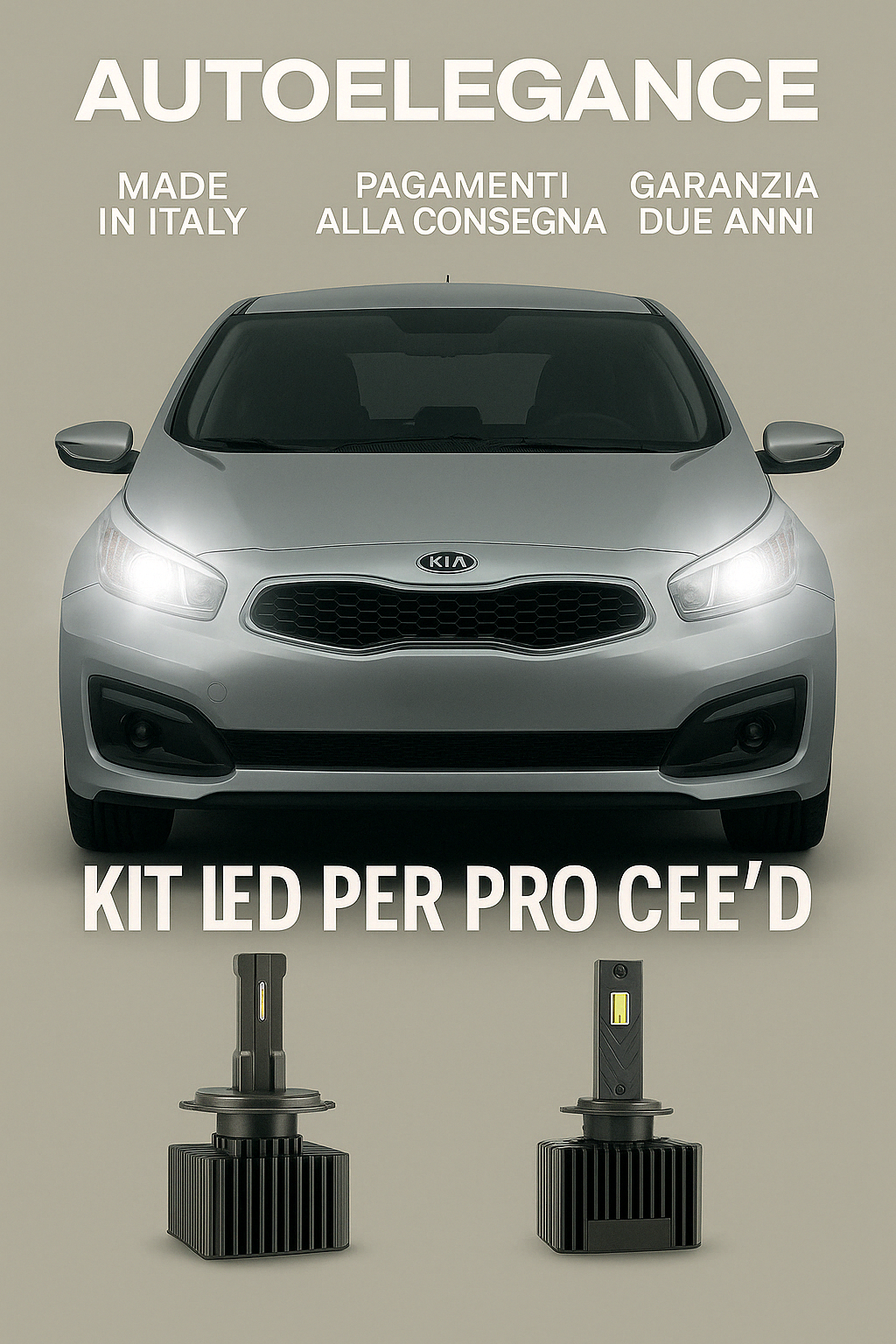 💖 KIT LED D1S 6000K Anabbaglianti per Kia Pro Cee’d | Luce Bianca CANBUS 💖