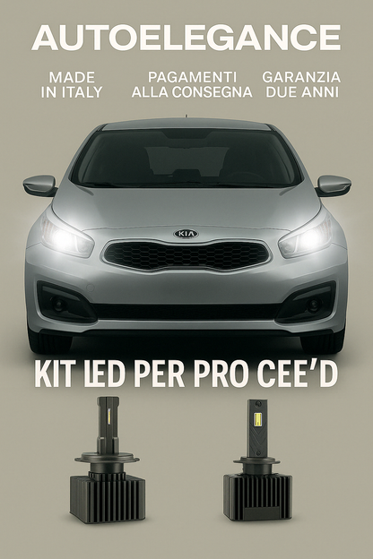 💖 KIT LED D1S 6000K Anabbaglianti per Kia Pro Cee’d | Luce Bianca CANBUS 💖