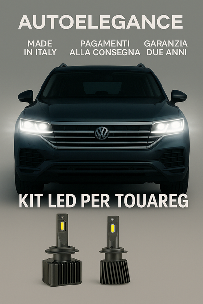 💖 KIT LED D3S 6000K Anabbaglianti per VW Touareg 7P | Luce Bianca CANBUS 💖