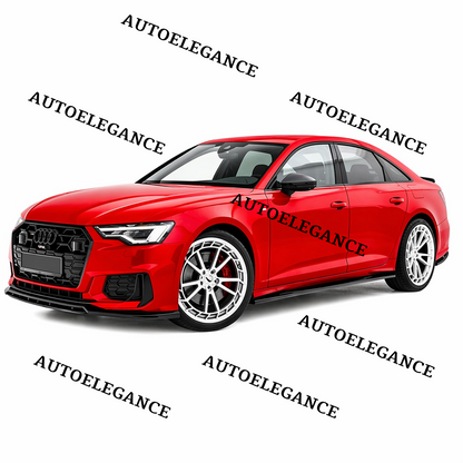 💫ART.9562 Sotto mingonne per Audi A6 C8 S 2018+ Nero lucido💫