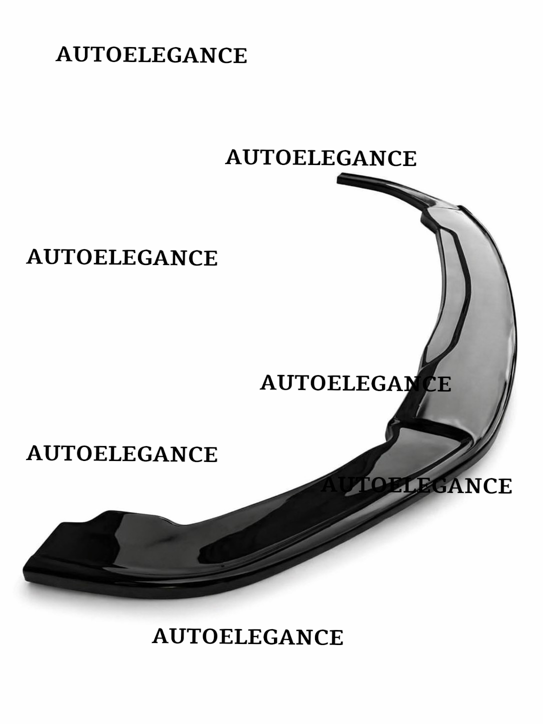 💫ART.0083 SPLITTER BMW SERIE 1 F20 F21 E89 MSPORT 2011-2019 NERO LUCIDO💫
