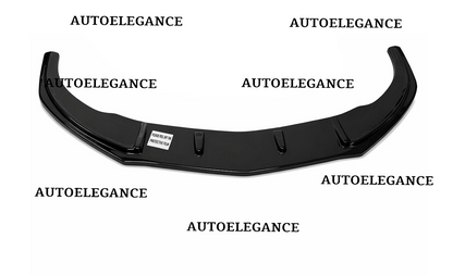 💫ART.0002 SPLITTER ANTERIORE PER CLASSE A W176 2012-2015 AMG NERO LUCIDO💫