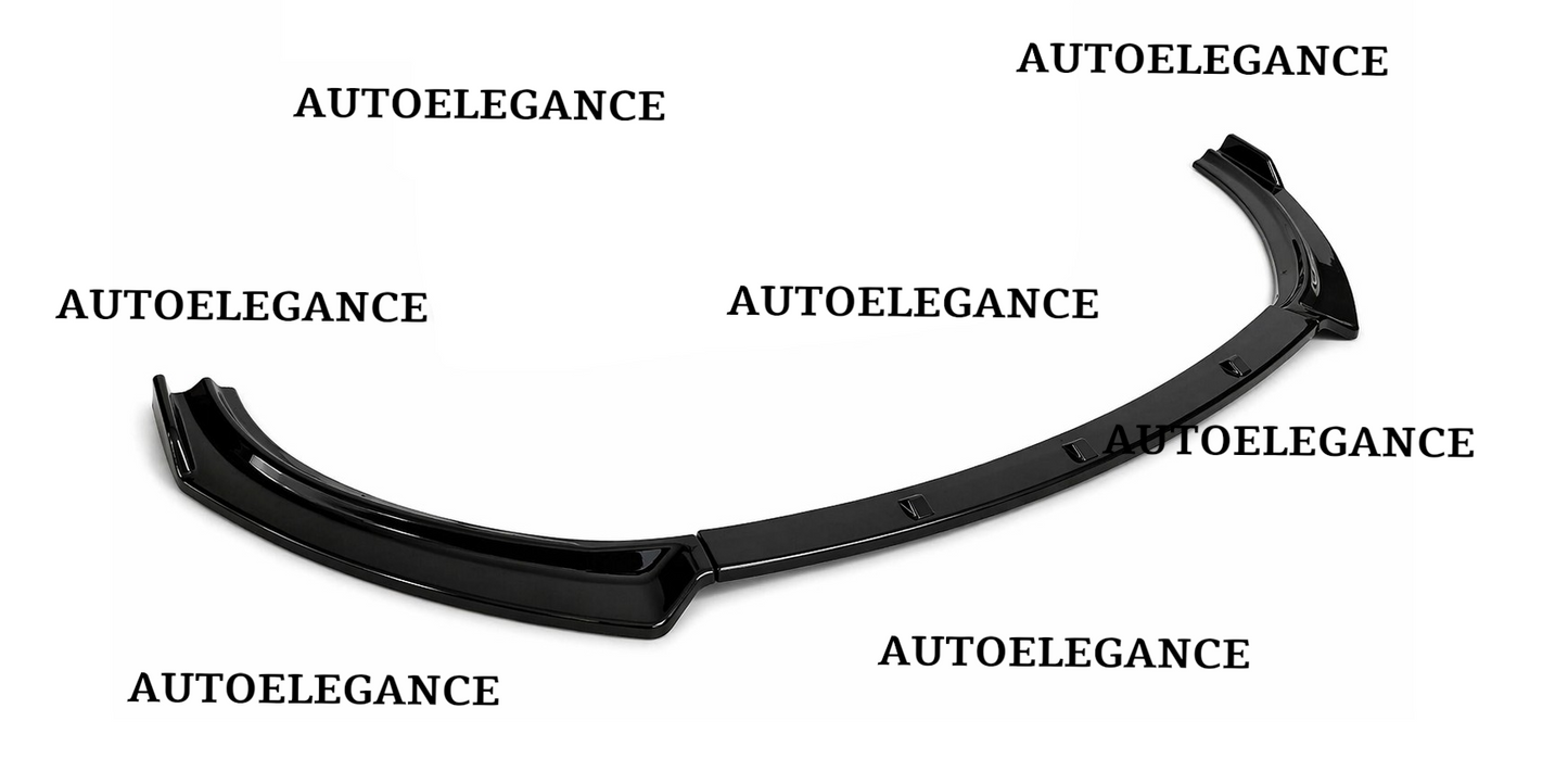 💫ART.1090 SPLITTER NERO LUCIDO - VW LOOK STANDARD EVO POLO AW1 2017+💫