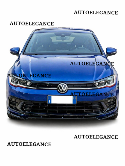 💫ART.1090 SPLITTER NERO LUCIDO - VW LOOK STANDARD EVO POLO AW1 2017+💫