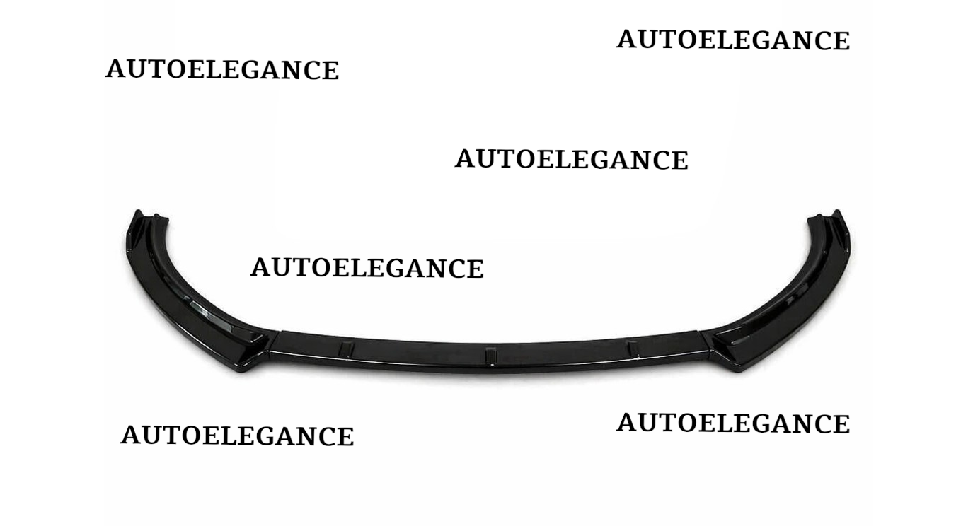 💫ART.1090 SPLITTER NERO LUCIDO - VW LOOK STANDARD EVO POLO AW1 2017+💫