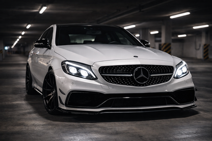 😍ART.6383 Griglia Sportiva Adatta Per Mercedes W205 pre-facelift DIAMOND😍