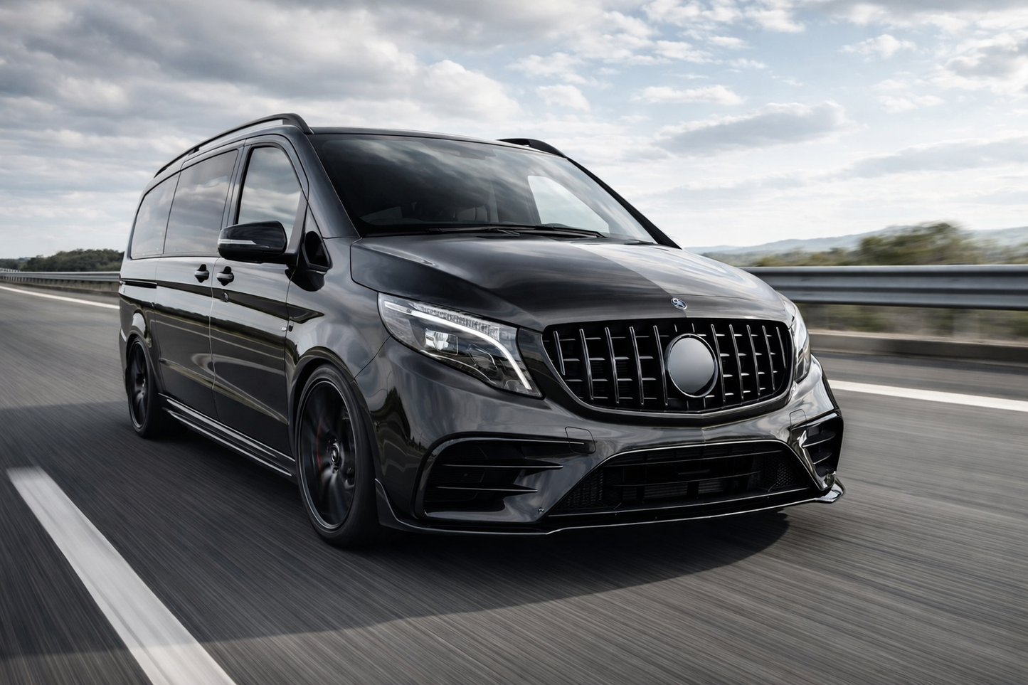 😍ART.6392 Griglia Panamericana GT Adatta Per Mercedes W447 Classe V Facelift 😍