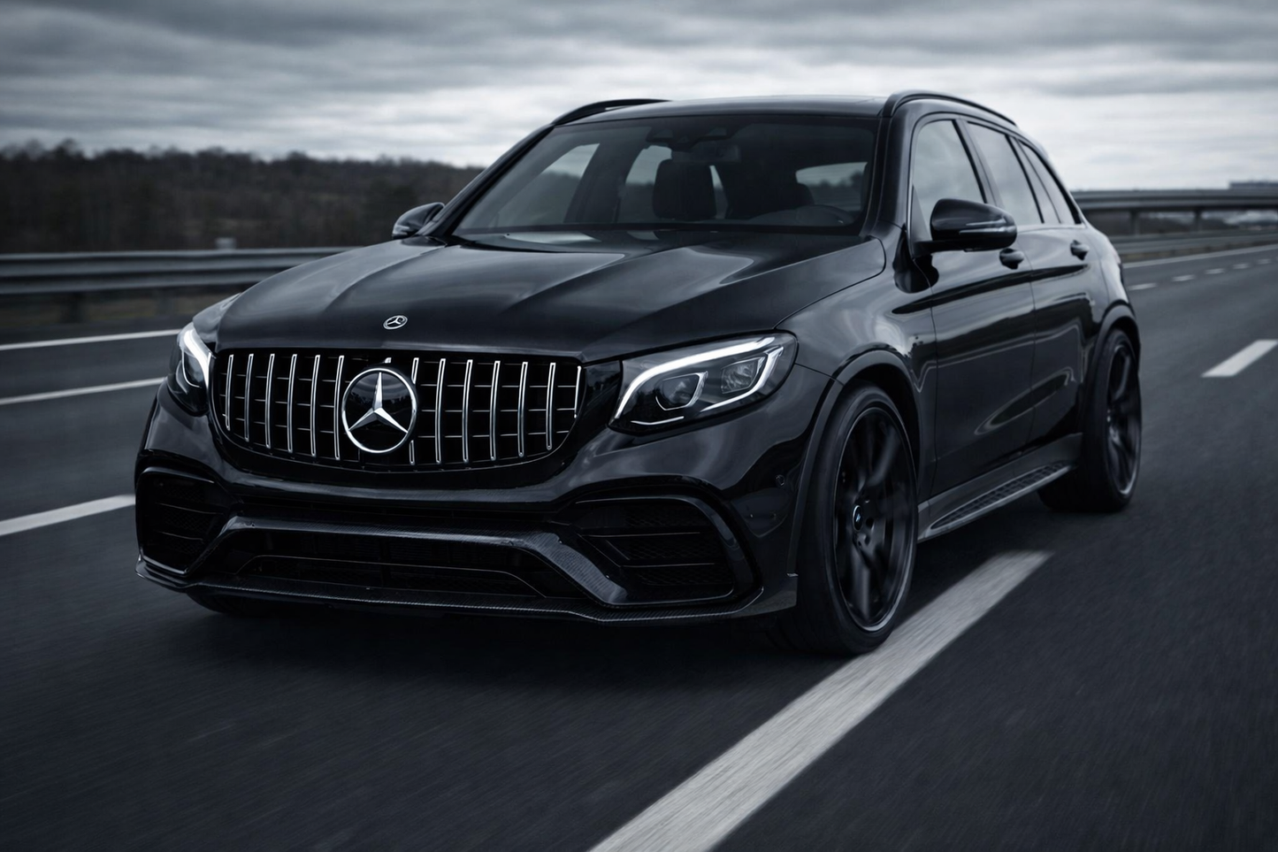😍ART.6408 Griglia Sport Panamericana GT Adatta Per Mercedes X253 GLC😍