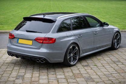 💫ART.8209 Spoiler Posteriore RS4 Look Per Audi A4 B8 2008-2014 Nero lucido💫