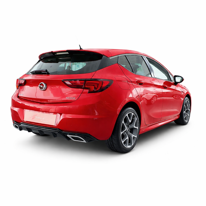 💫ART.8810 DIFFUSORE ASTRA K 2015-2021 LOOK SPORT (CON TERMINALI CROMATI)💫