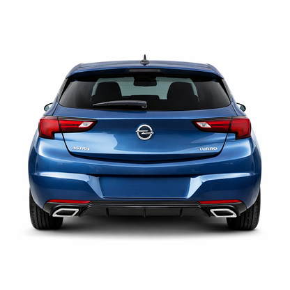 💫ART.8810 DIFFUSORE ASTRA K 2015-2021 LOOK SPORT (CON TERMINALI CROMATI)💫