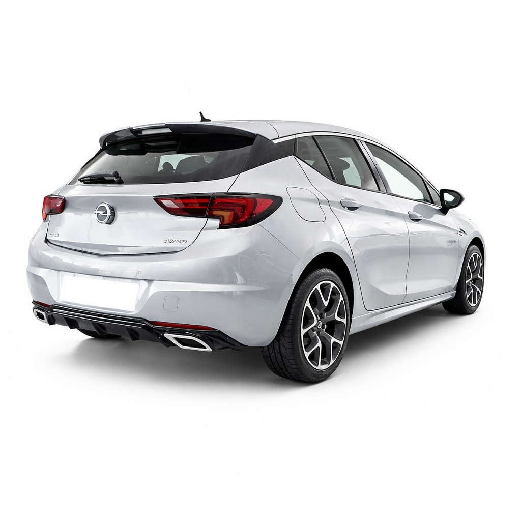 💫ART.8810 DIFFUSORE ASTRA K 2015-2021 LOOK SPORT (CON TERMINALI CROMATI)💫