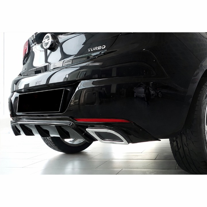💫ART.8810 DIFFUSORE ASTRA K 2015-2021 LOOK SPORT (CON TERMINALI CROMATI)💫