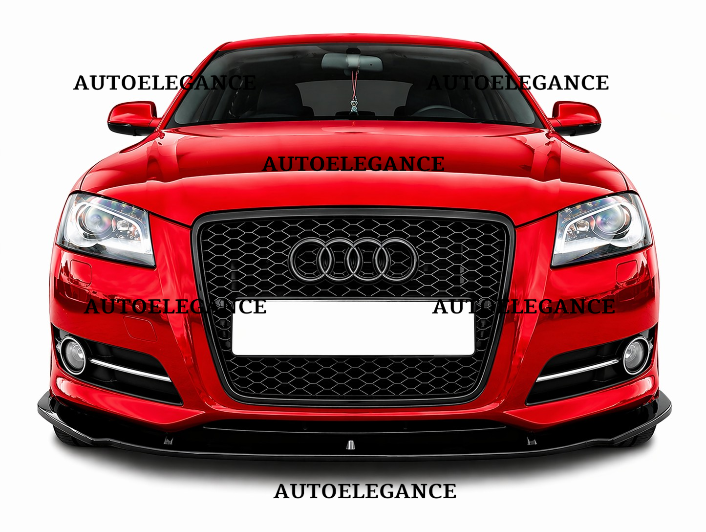 💫Splitter Anteriore Nero Lucido Per Audi A3 8P S-Line Facelift 2008-2013💫