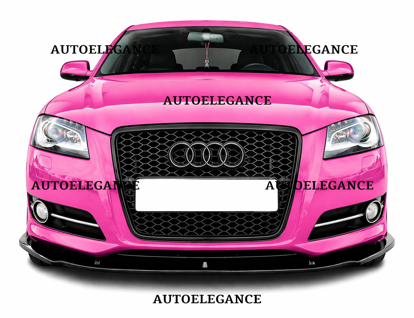 💫Splitter Anteriore Nero Lucido Per Audi A3 8P S-Line Facelift 2008-2013💫