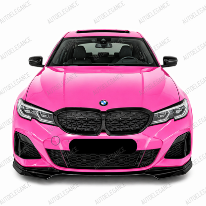 💫Splitter Nero Lucido Stile M Performance per BMW Serie 3 G20 G21 2019-2022💫
