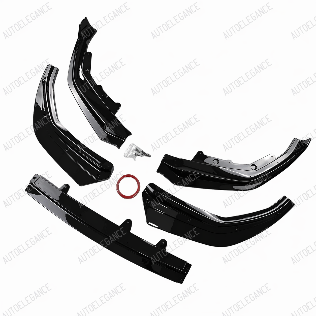 💫Splitter Nero Lucido Stile M Performance per BMW Serie 3 G20 G21 2019-2022💫