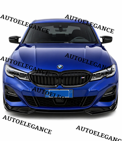 💫ART. 0465 SPLITTER M SPORT  NERO LUCIDO ABS PER BMW SERIE 3 G20💫