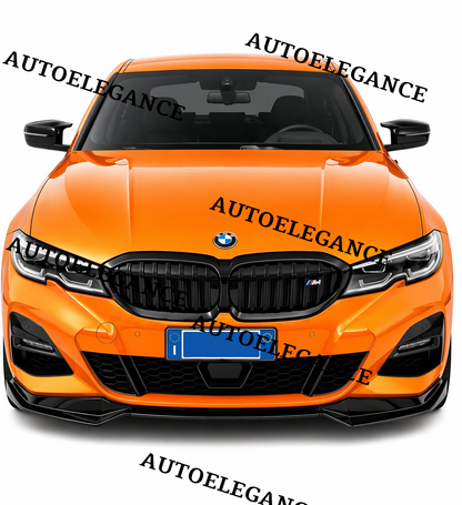 💫ART. 0465 SPLITTER M SPORT  NERO LUCIDO ABS PER BMW SERIE 3 G20💫