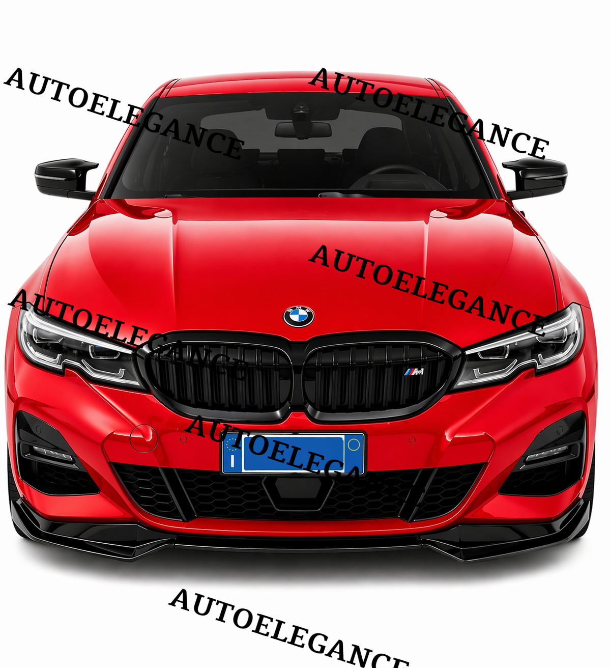 💫ART. 0465 SPLITTER M SPORT  NERO LUCIDO ABS PER BMW SERIE 3 G20💫