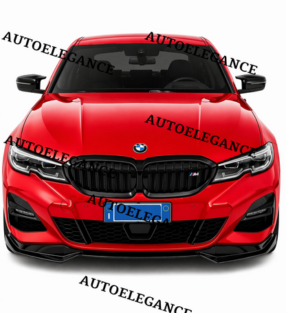 💫ART. 0465 SPLITTER M SPORT  NERO LUCIDO ABS PER BMW SERIE 3 G20💫
