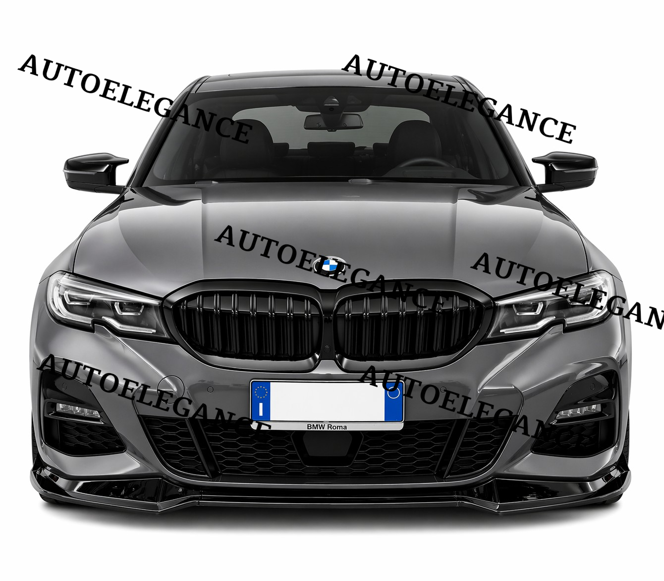 💫ART. 0465 SPLITTER M SPORT  NERO LUCIDO ABS PER BMW SERIE 3 G20💫