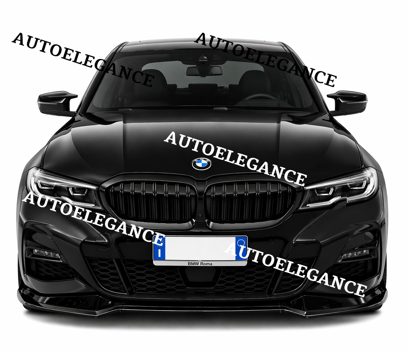 💫ART. 0465 SPLITTER M SPORT  NERO LUCIDO ABS PER BMW SERIE 3 G20💫