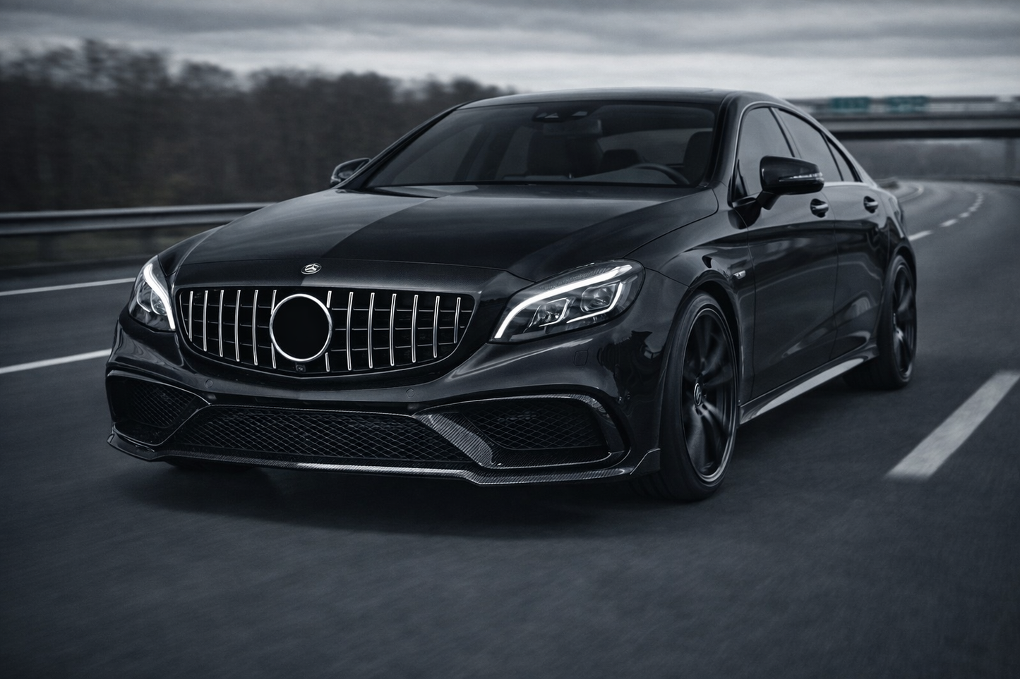 😍ART.6512 Griglia Adatta Per Mercedes W218 CLS 2011-2014😍