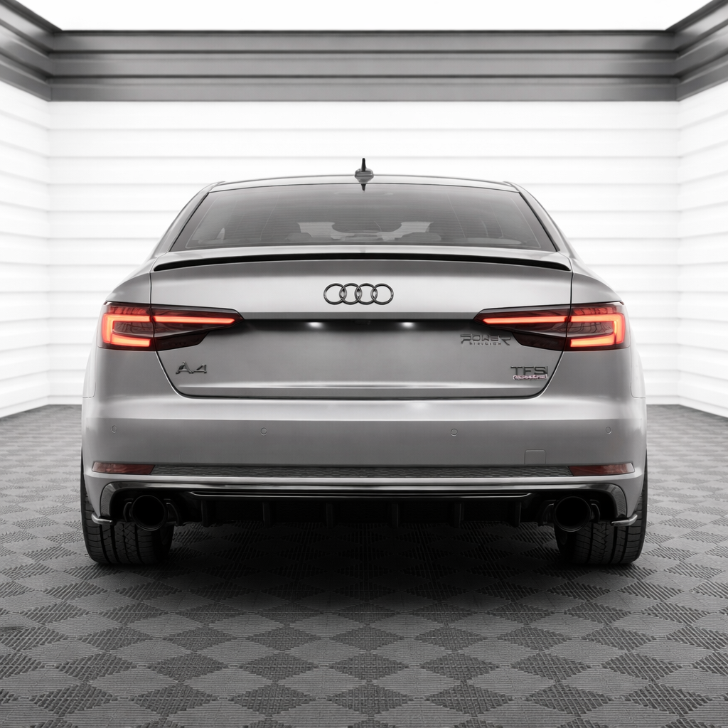 💫ART.8756 Flaps Posteriori Stile Maxton per Audi A4 B9 S-Line Sedan / Avant 2015+💫