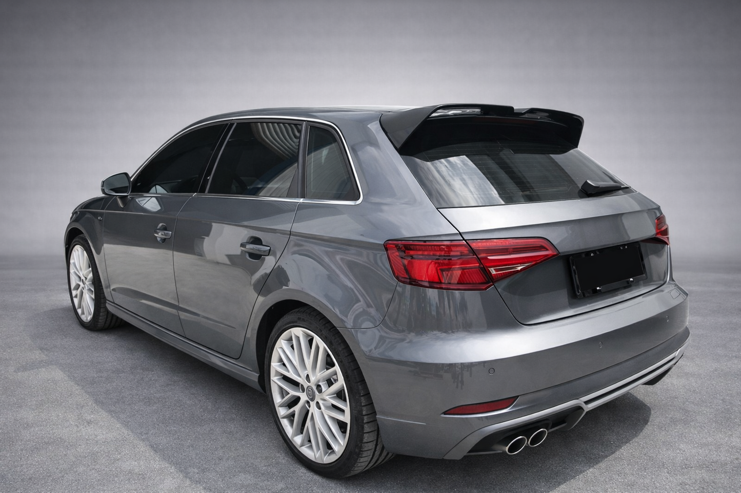💫ART.8273 Spoiler sul Tetto Stile OTG Nero Lucido per Audi A3 8V SPORTBACK 2013+💫