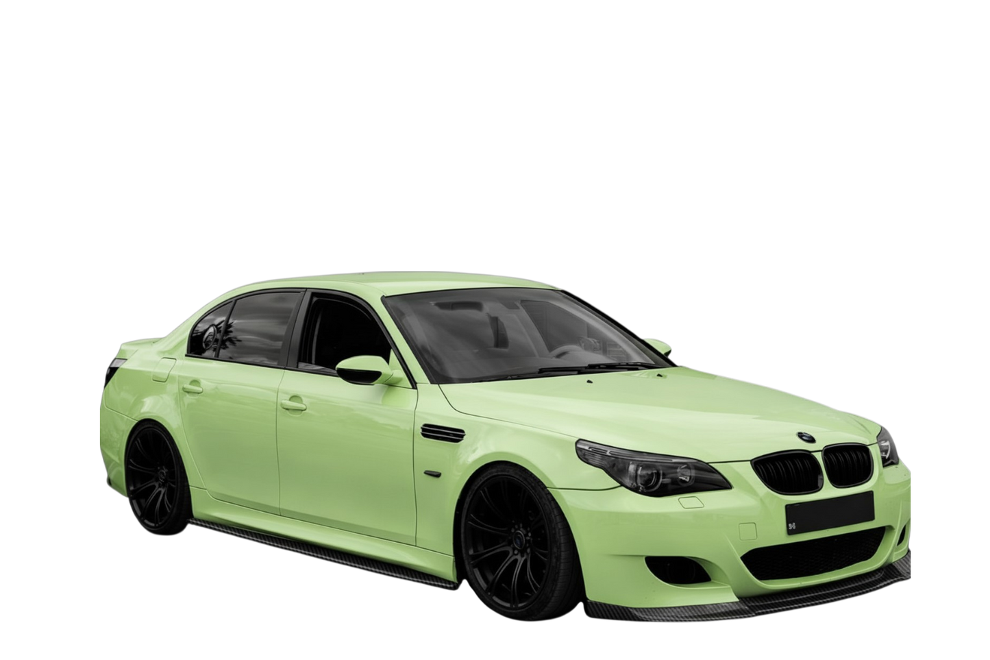 💫 Sotto minigonne per BMW Serie 5 E60 E61 M Sport 2005-2010 Carbon Look💫