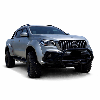 🔥ART. 1076 PARAFANGHI ADATTO PER MERCEDES CLASSE X W470 2017+ NERO OPACO🔥