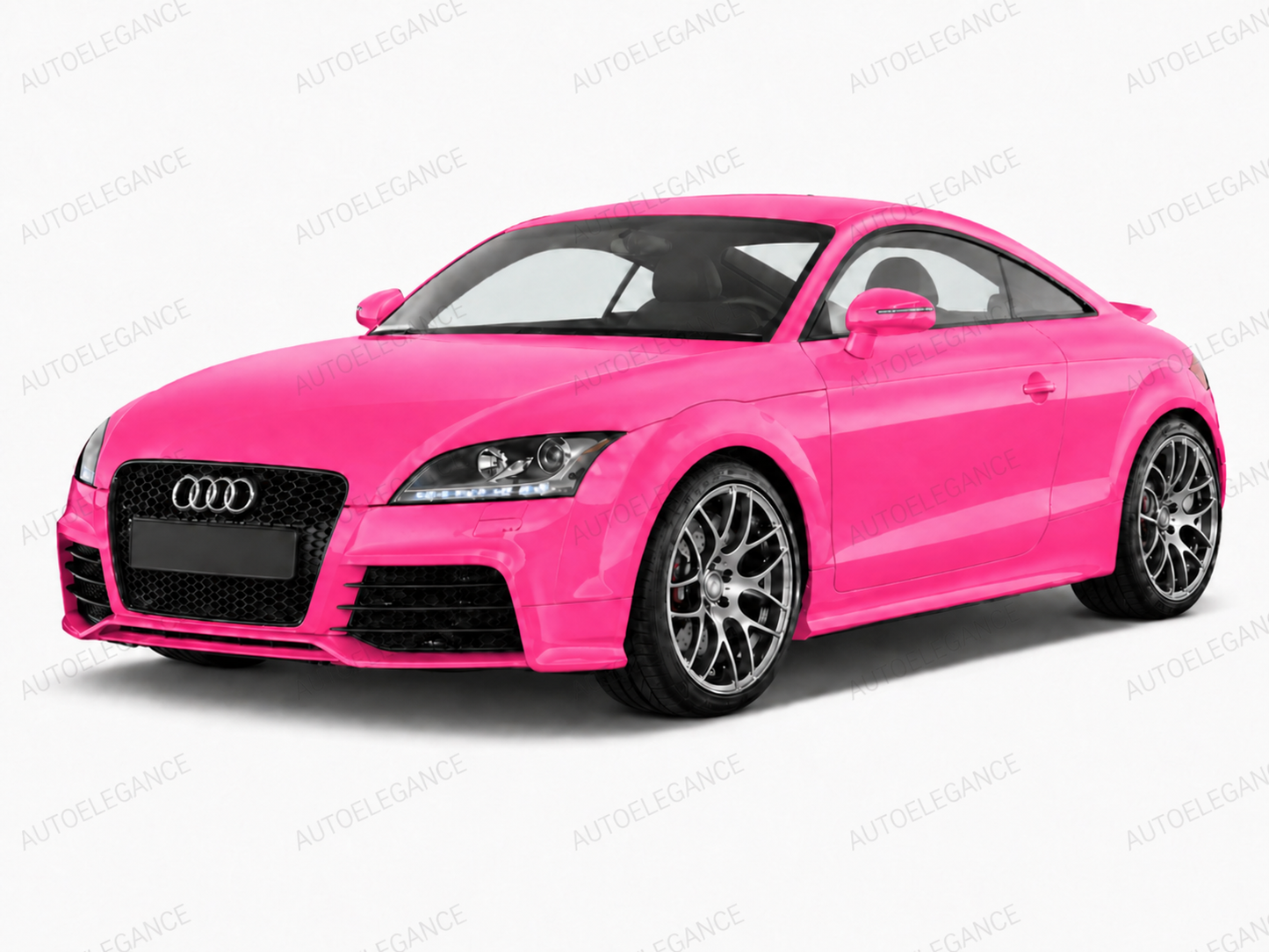 💫ART.0646 MINIGONNE ADATTE PER AUDI TT 8J 2009-2014 LOOK RS (GREZZO)💫
