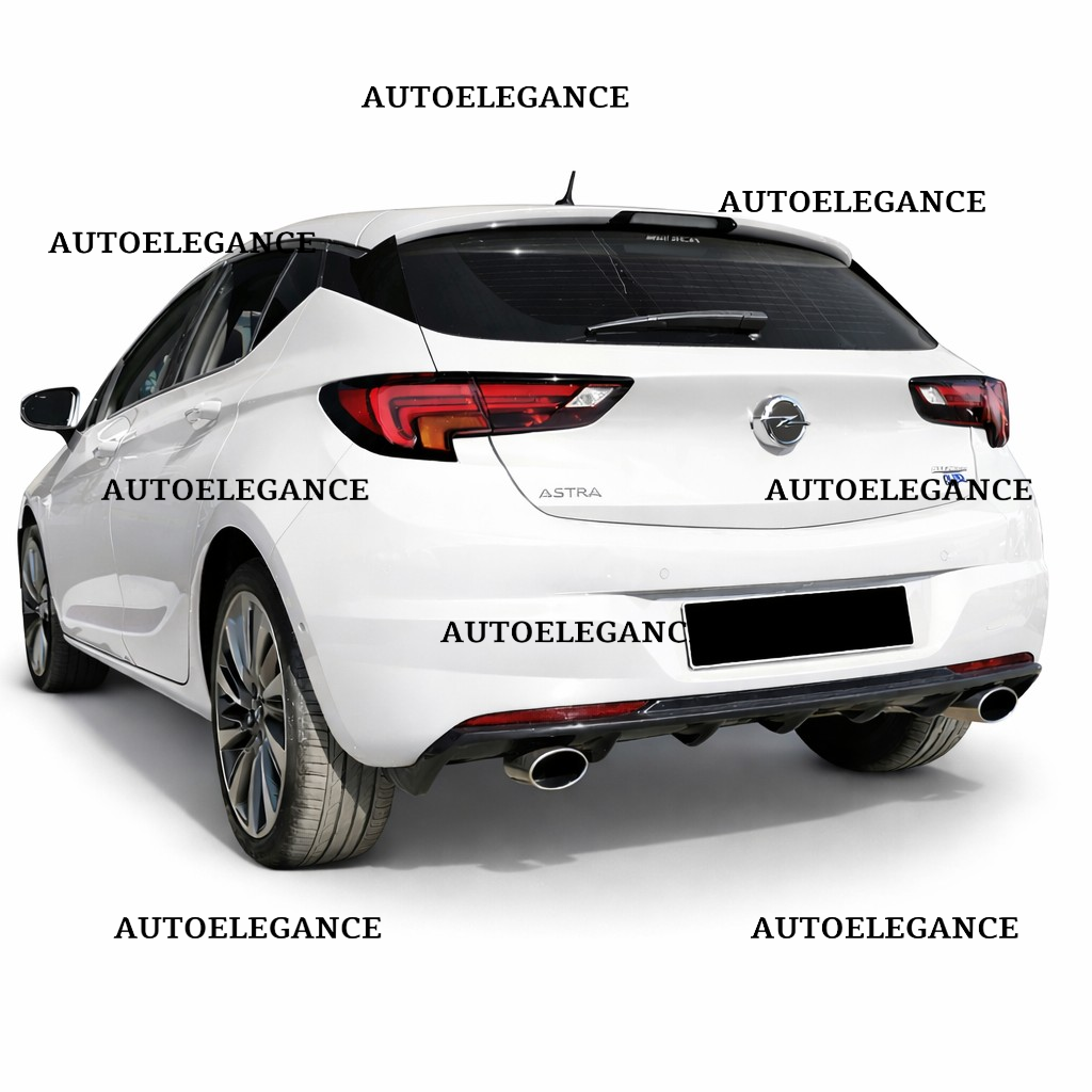 💫DIFFUSORE POSTERIORE ASTRA K 2015-2021 LOOK RIEGER NERO LUCIDO💫