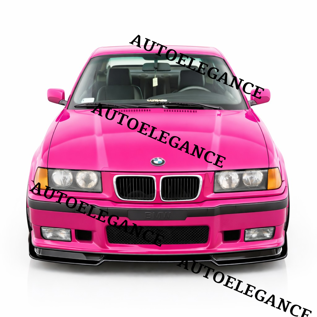 💫ART.9584 SPLITTER STILE M3 GTR PER BMW E36 1990+ NERO LUCIDO💫