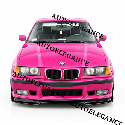 💫ART.9584 SPLITTER STILE M3 GTR PER BMW E36 1990+ NERO LUCIDO💫