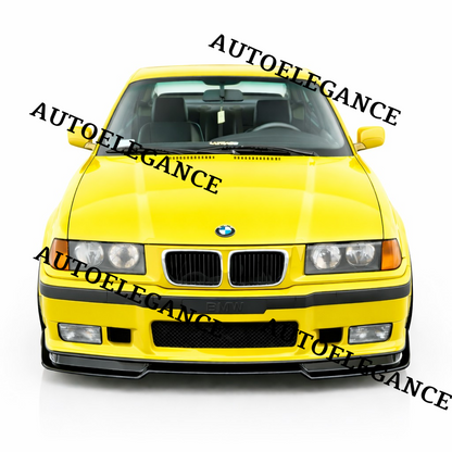 💫ART.9584 SPLITTER STILE M3 GTR PER BMW E36 1990+ NERO LUCIDO💫
